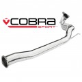 SE10 Cobra Sport Seat Leon Cupra R (1M-Mk1) 2002-05 Front Pipe  De-cat (2.5" Bore)